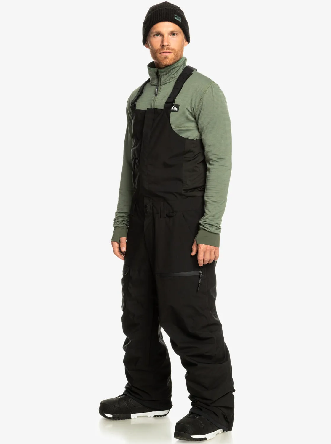 Utility Technical Snow Bib Pants - True Black sold by Quiksilver product image thumbnail 2