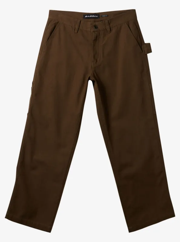 Carpenter Pants - Dark Brown made by Quiksilver