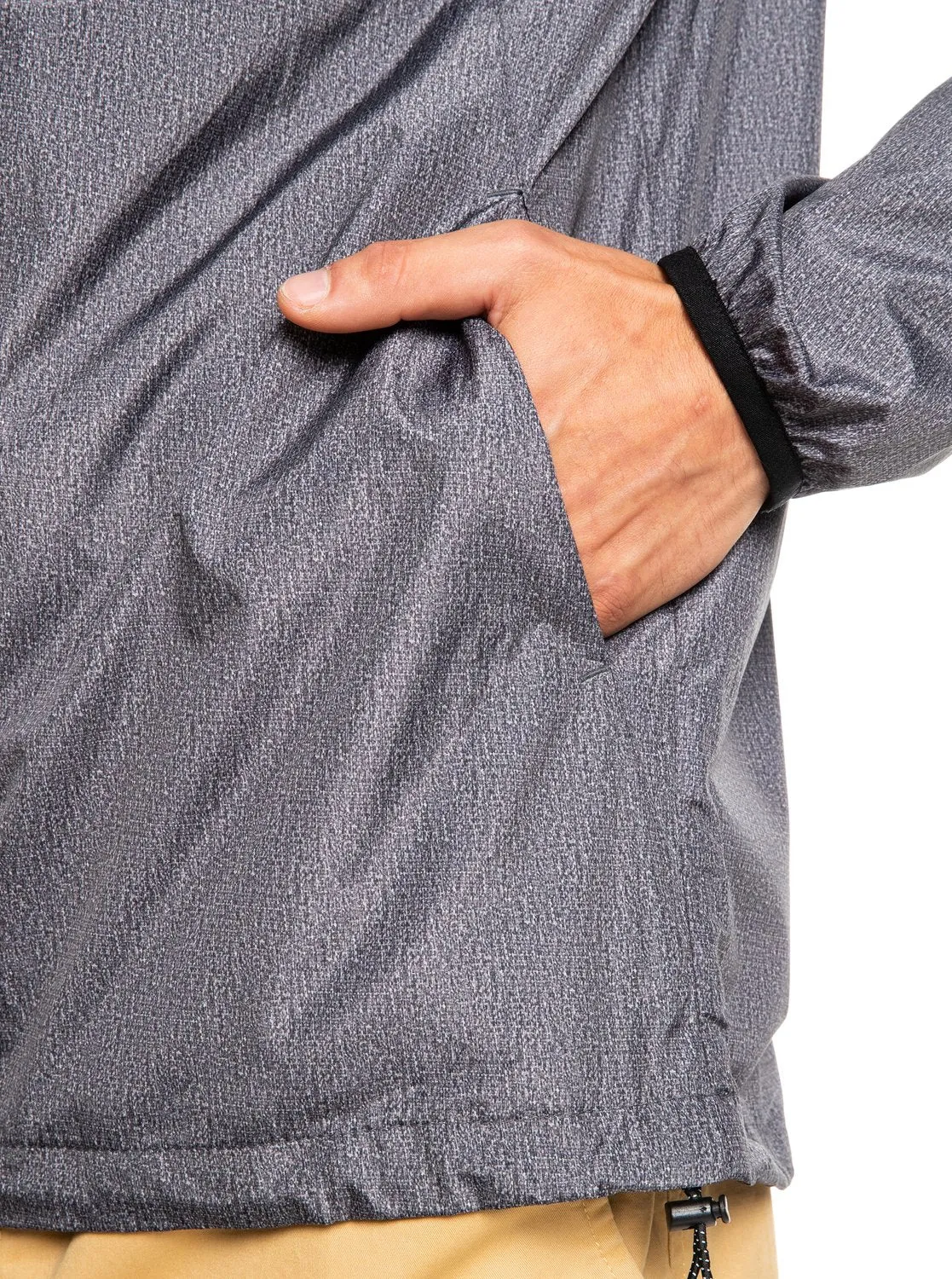 Everyday Windbreaker Jacket - Dark Grey Heather sold by Quiksilver product image thumbnail 5