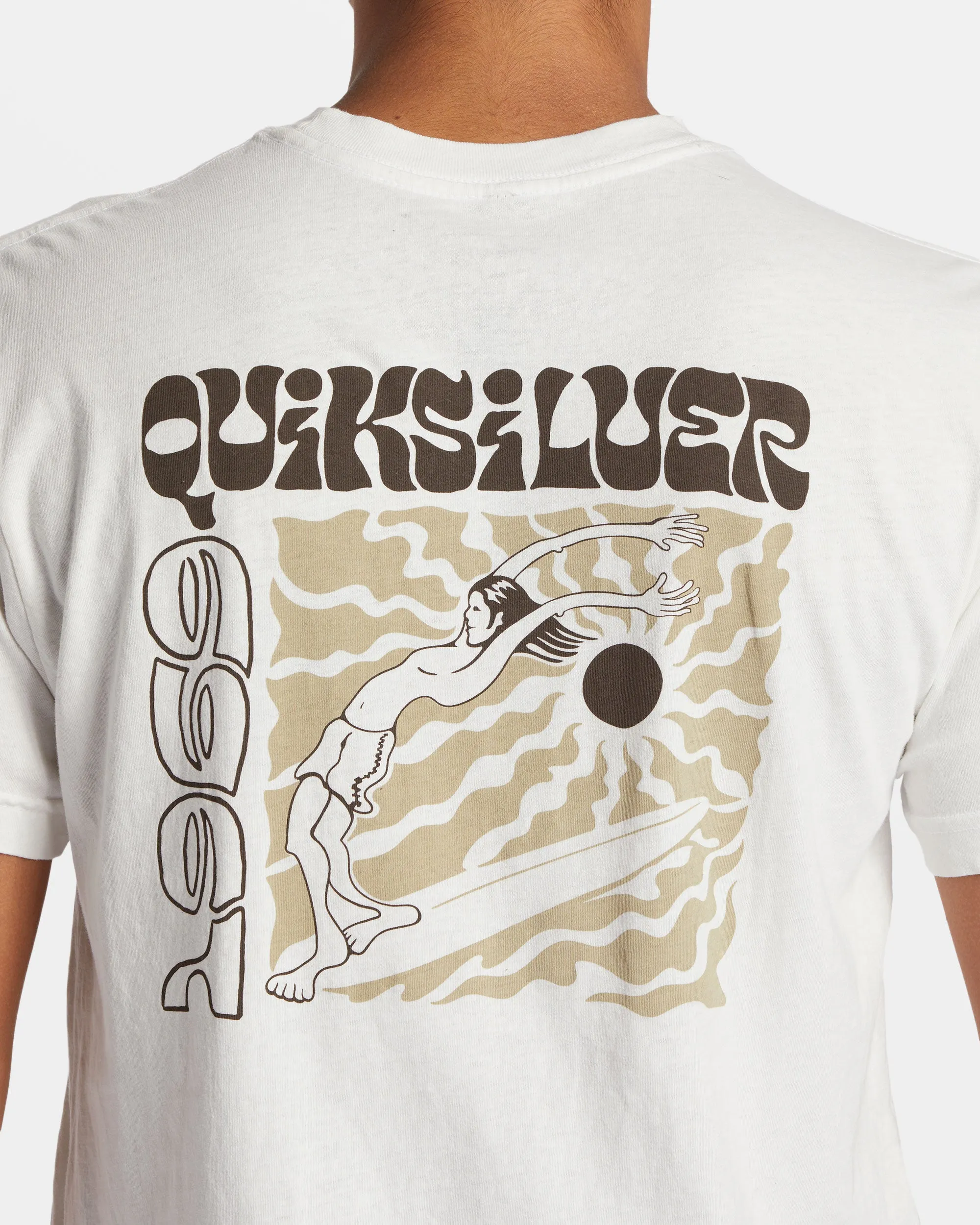 Enjoy The Ride Mtz T-Shirt - Gardenia sold by Quiksilver product image thumbnail 5