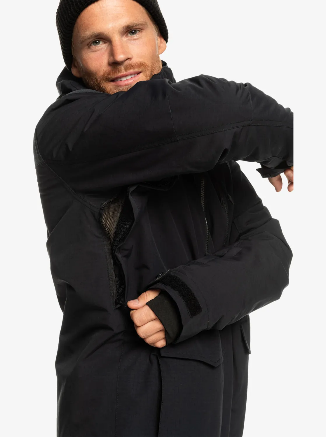 Fairbanks Technical Snow Jacket - True Black sold by Quiksilver product image thumbnail 4