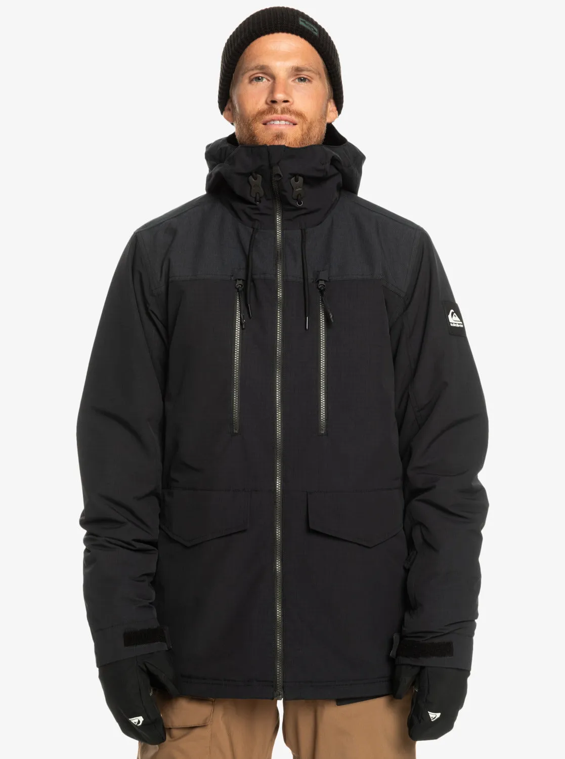Fairbanks Technical Snow Jacket - True Black sold by Quiksilver