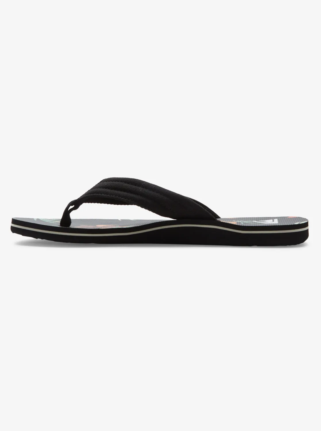 Molokai Layback Sandals - Black/Orange/Green sold by Quiksilver product image thumbnail 3