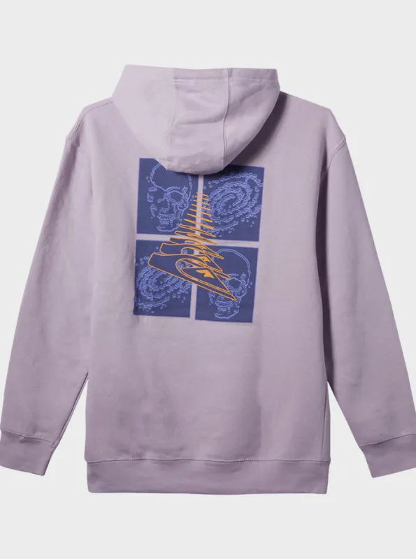 Rockin Hoodie Pullover Sweatshirt - Pastel Lilac made by Quiksilver