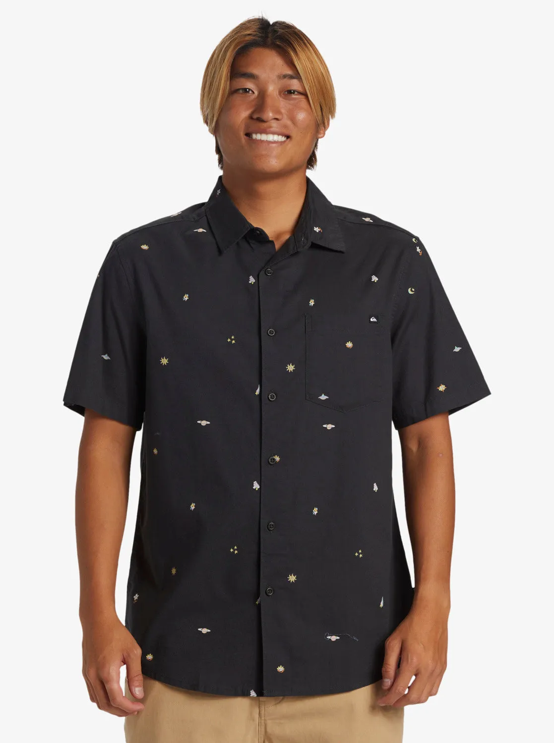 Apero Classic Short Sleeve Woven Shirt - Tarmac Aop Mix Bag Ss sold by Quiksilver product image thumbnail 3