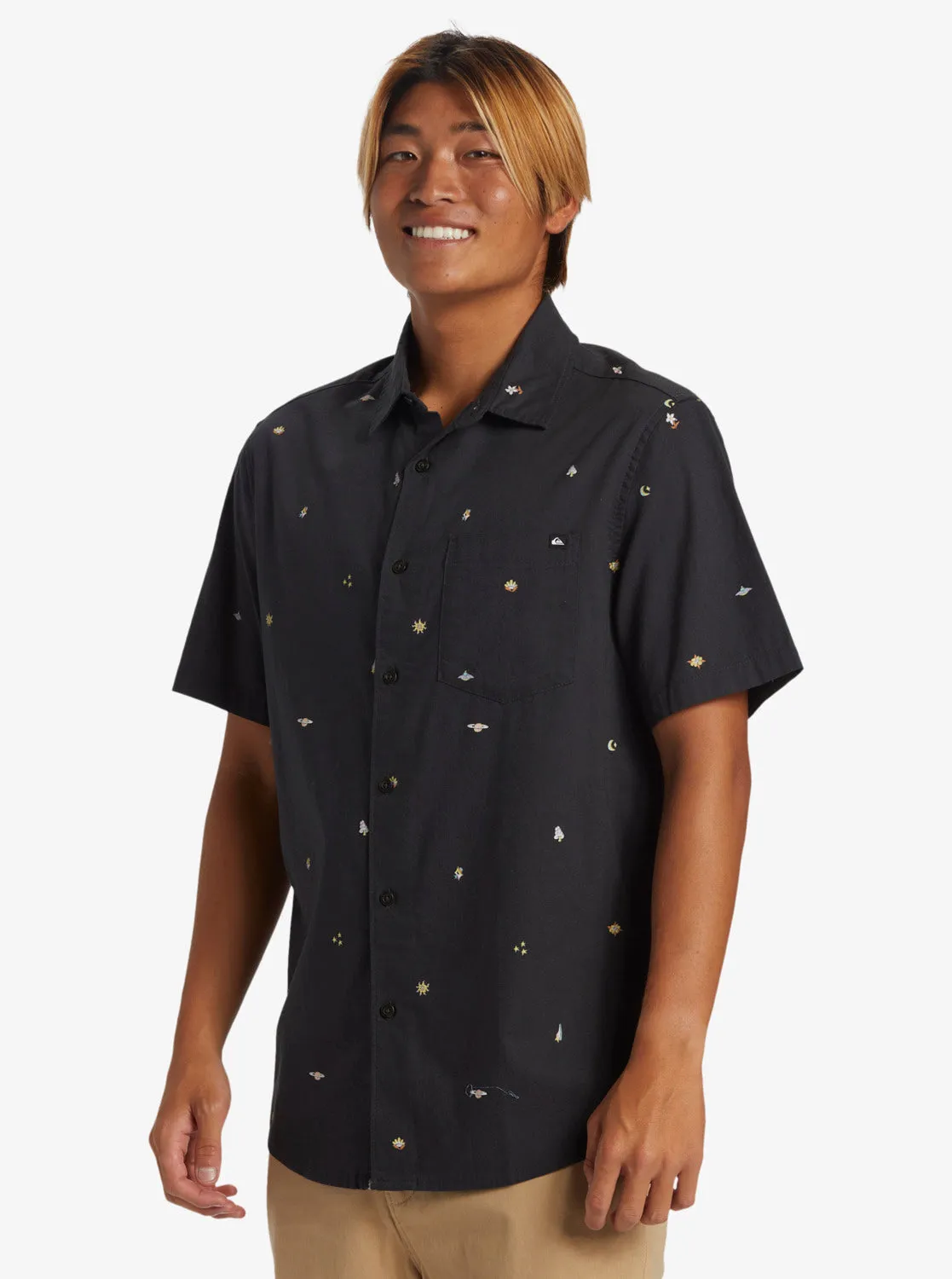 Apero Classic Short Sleeve Woven Shirt - Tarmac Aop Mix Bag Ss sold by Quiksilver product image thumbnail 4