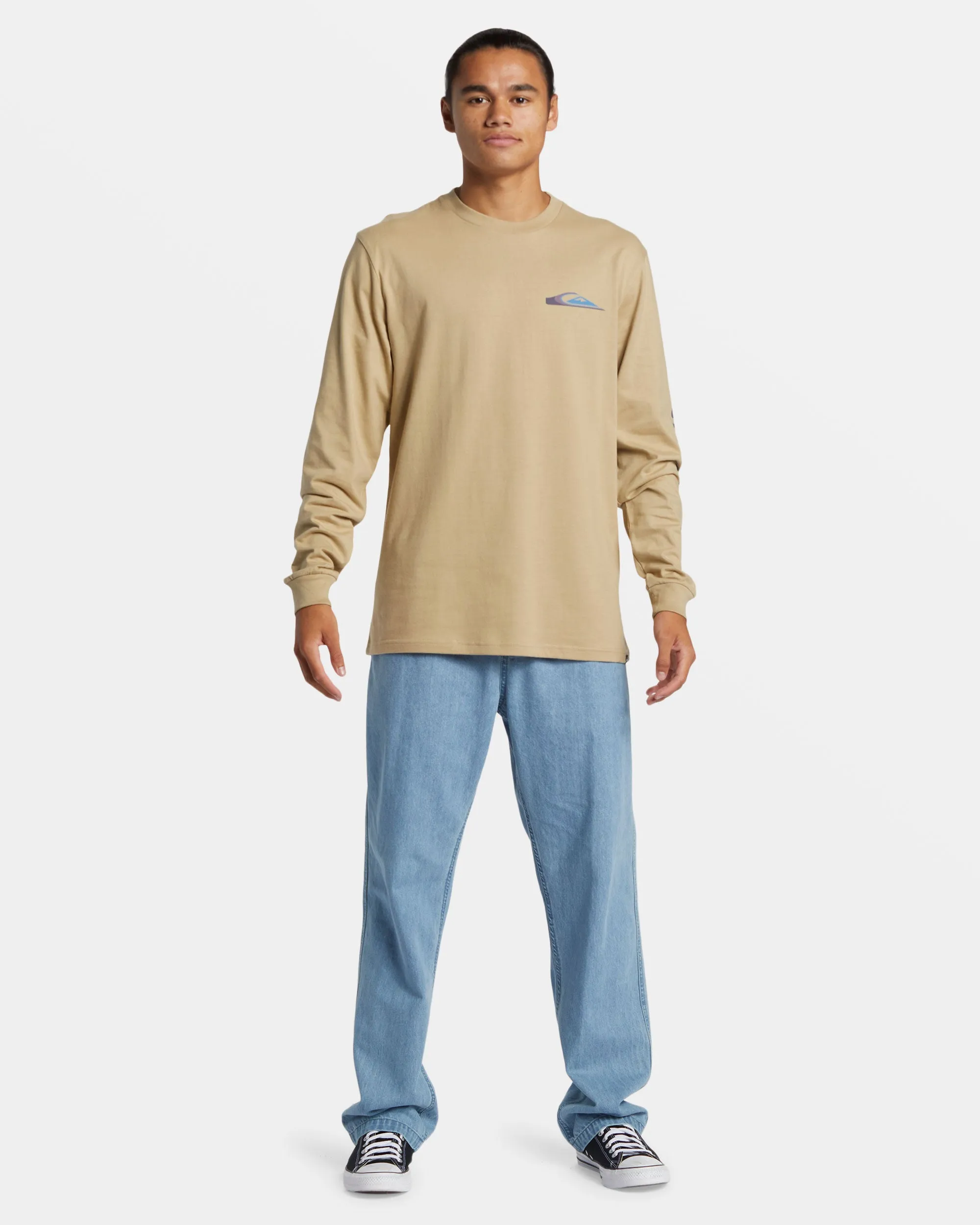 Warp Drive Long Sleeve T-Shirt - Twill sold by Quiksilver product image thumbnail 3