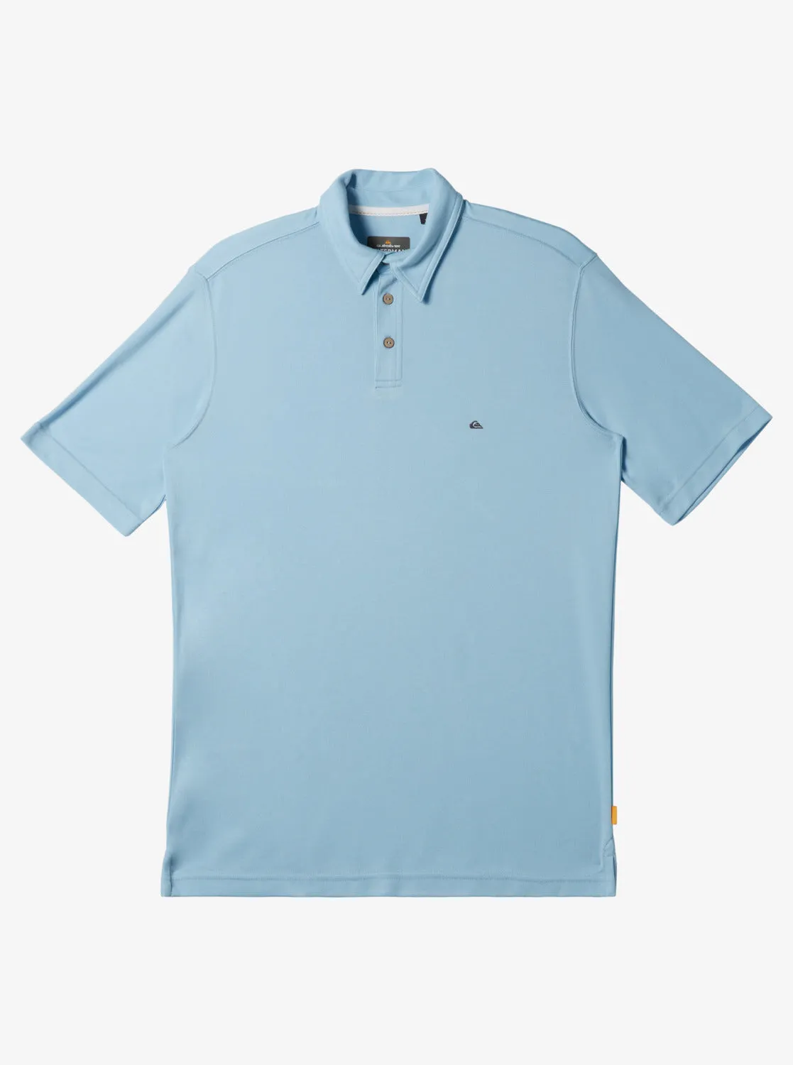 Waterman Waterpolo Short Sleeve Polo Shirt - Dream Blue sold by Quiksilver