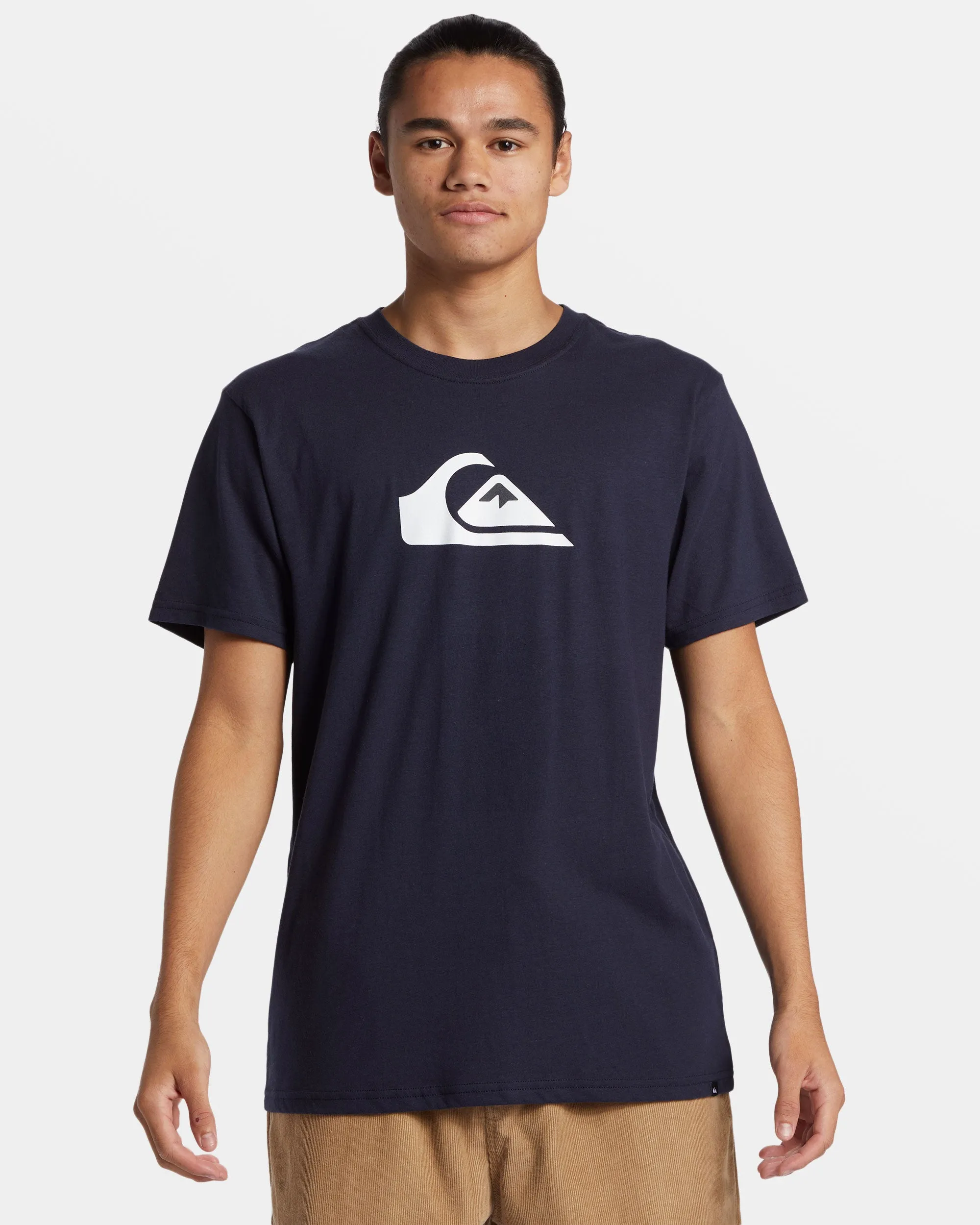 Boys 8-16 Comp Logo T-Shirt - Navy Blazer sold by Quiksilver