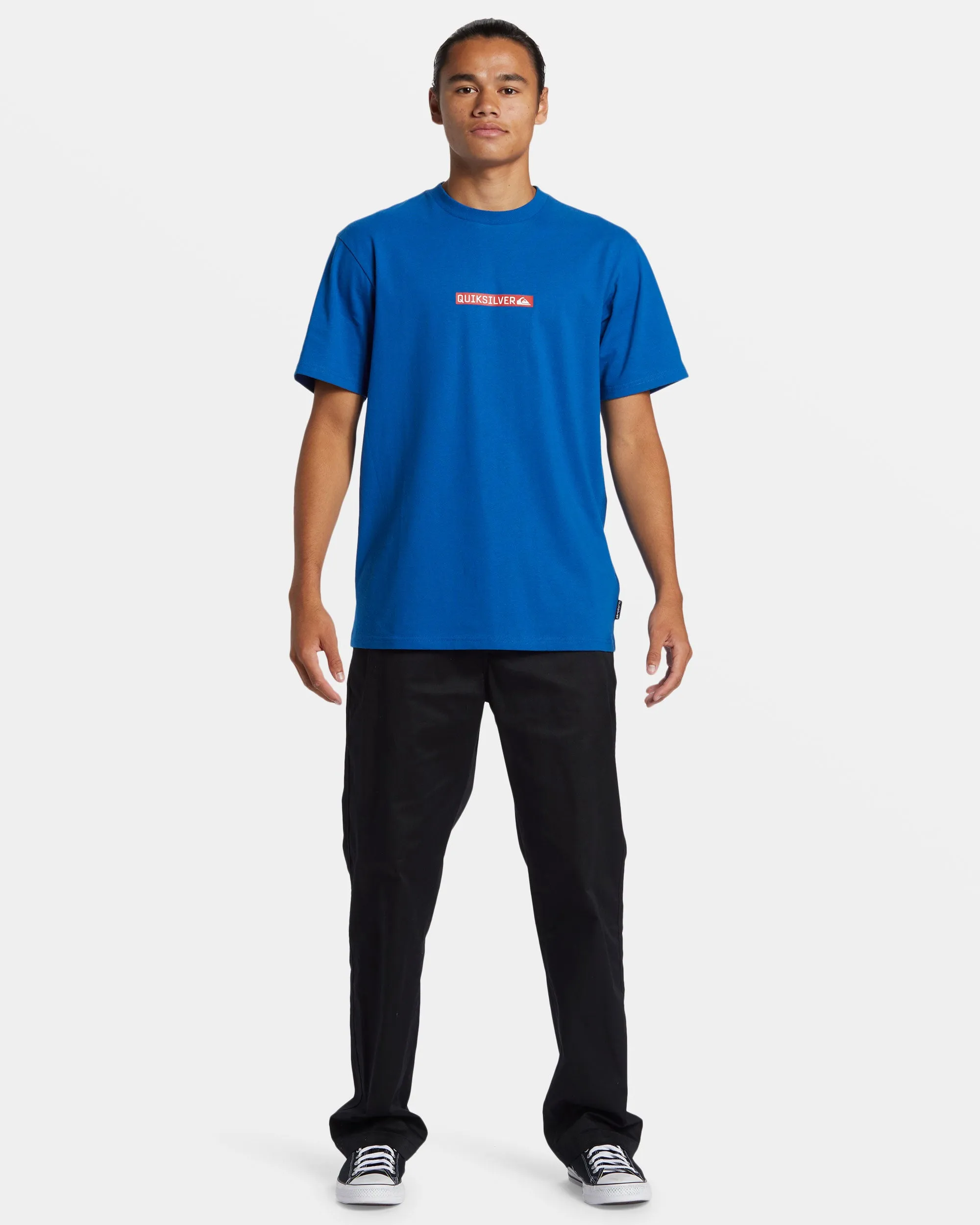 Clicker Logo DNA T-Shirt - Monaco Blue sold by Quiksilver product image thumbnail 3