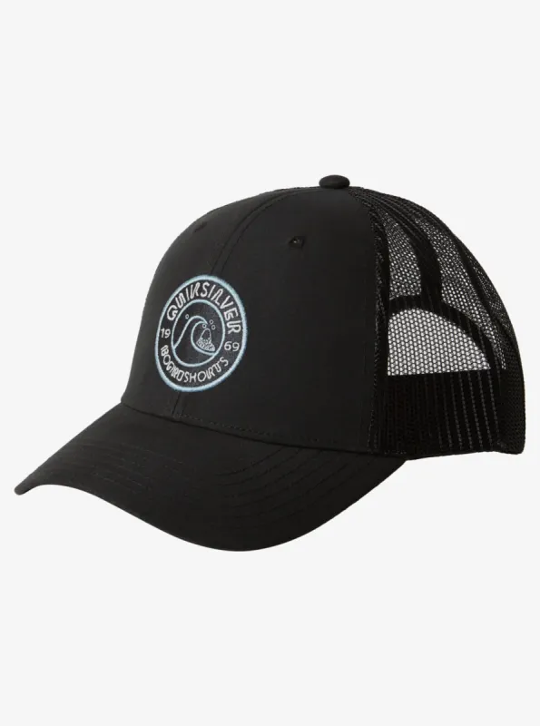 Bonk Yonkers Trucker Hat - Black made by Quiksilver
