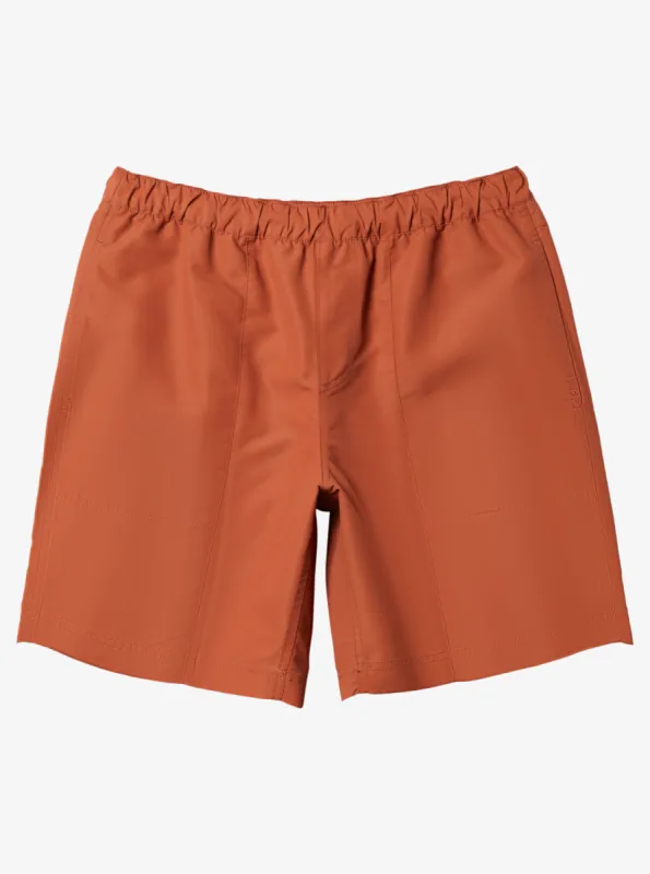Made Better 18.5" Amphibian Boardshorts - Baked Clay sold by Quiksilver