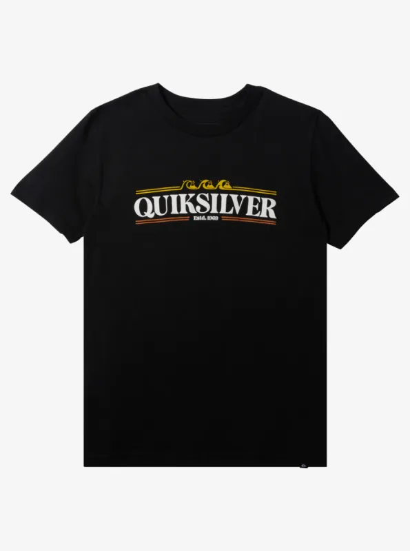 Boys 8-16 Gradient Line T-Shirt - Black sold by Quiksilver