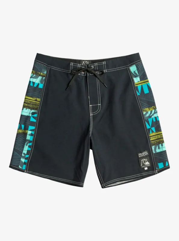 Gregg Kaplan Blank Canvas Arch 18" Boardshorts - Black sold by Quiksilver