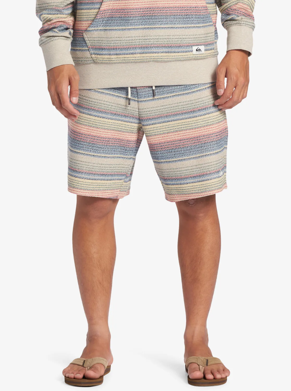 Great Otway Sweat Shorts - Plaza Taupe Great Otway sold by Quiksilver product image thumbnail 4