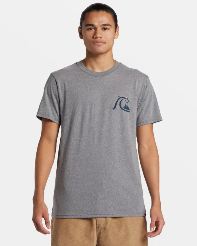 Free Range Mod T-Shirt - Medium Grey Heather sold by Quiksilver