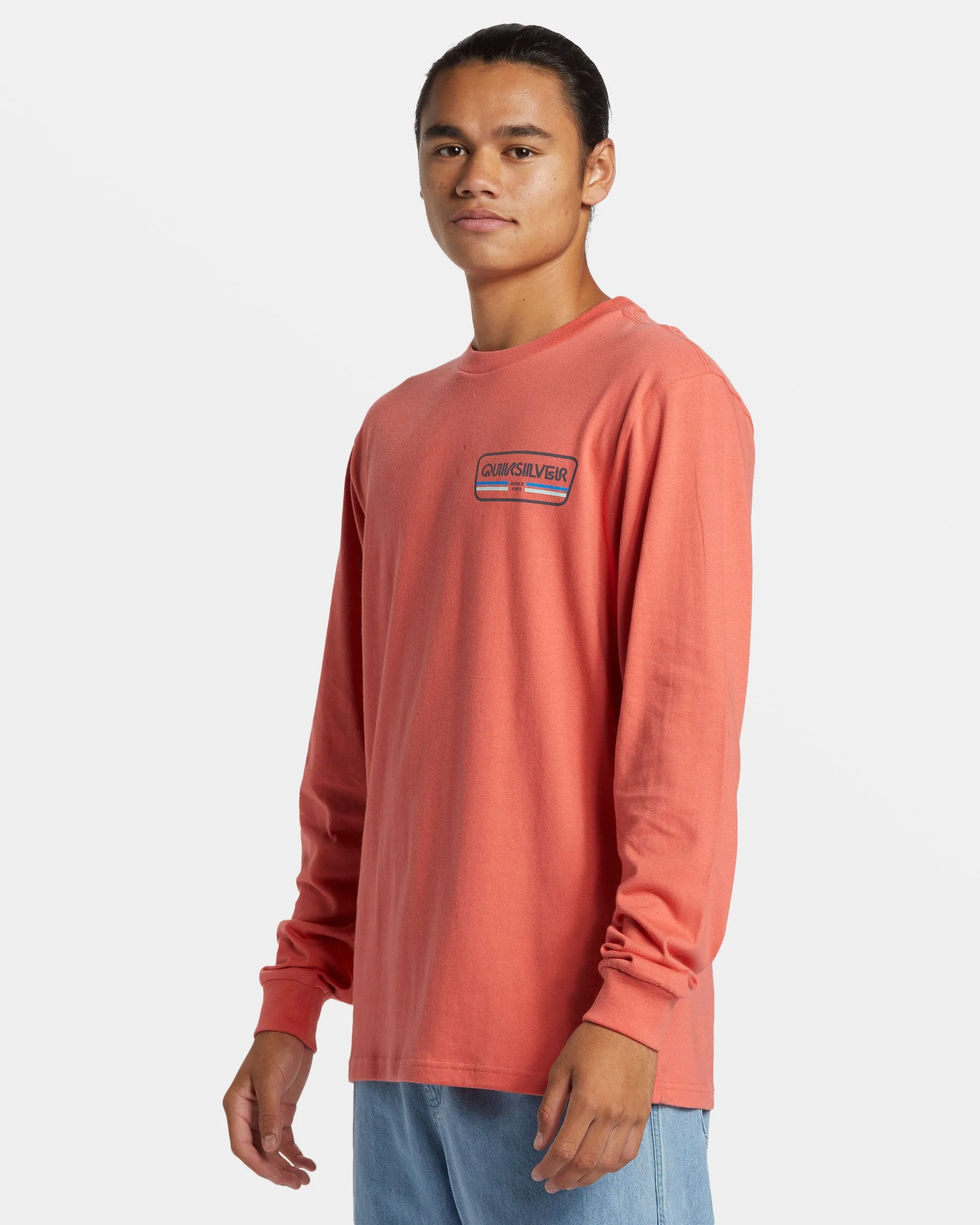 Range Life Long Sleeve T-Shirt - Spiced Coral sold by Quiksilver product image thumbnail 4