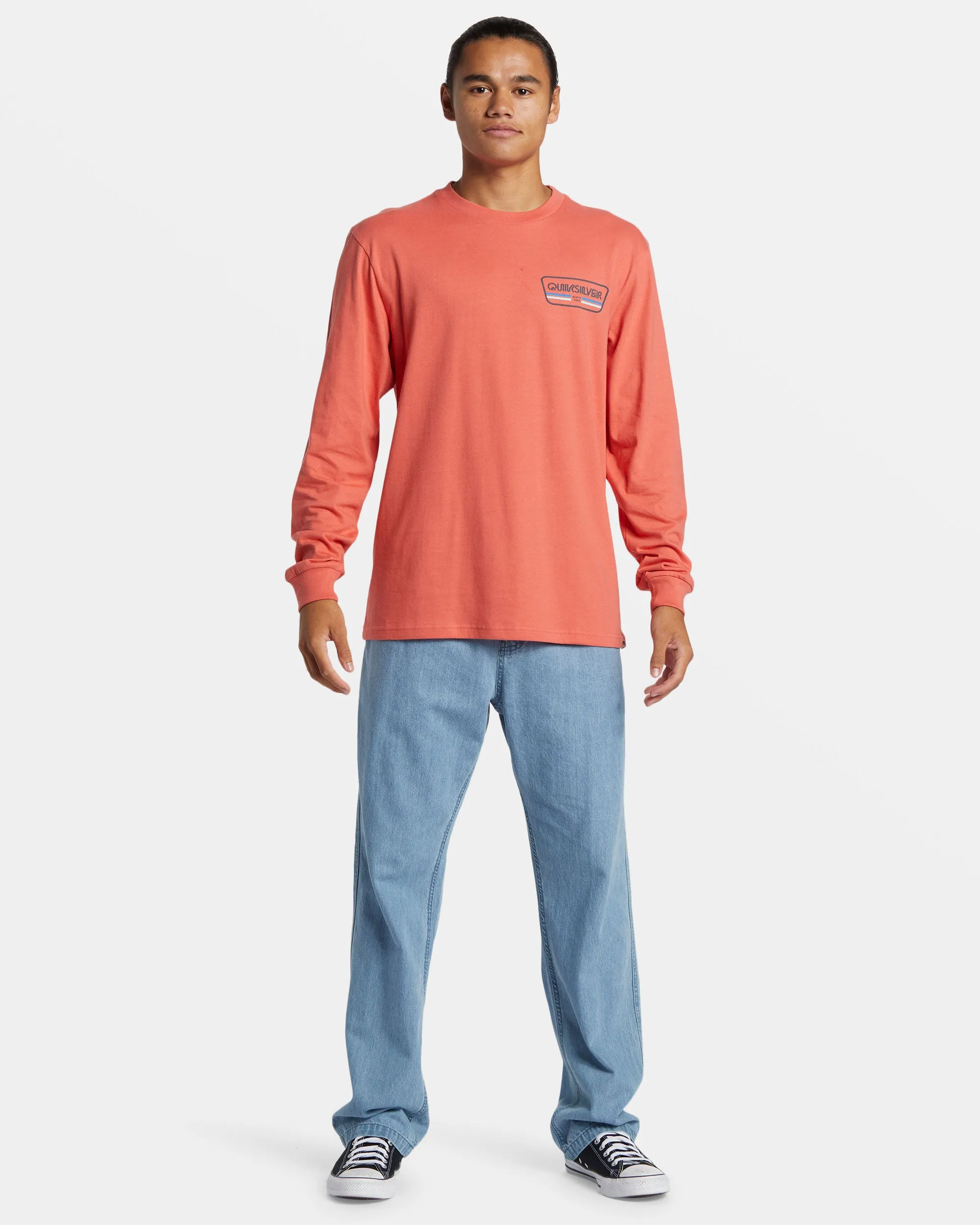 Range Life Long Sleeve T-Shirt - Spiced Coral sold by Quiksilver product image thumbnail 3