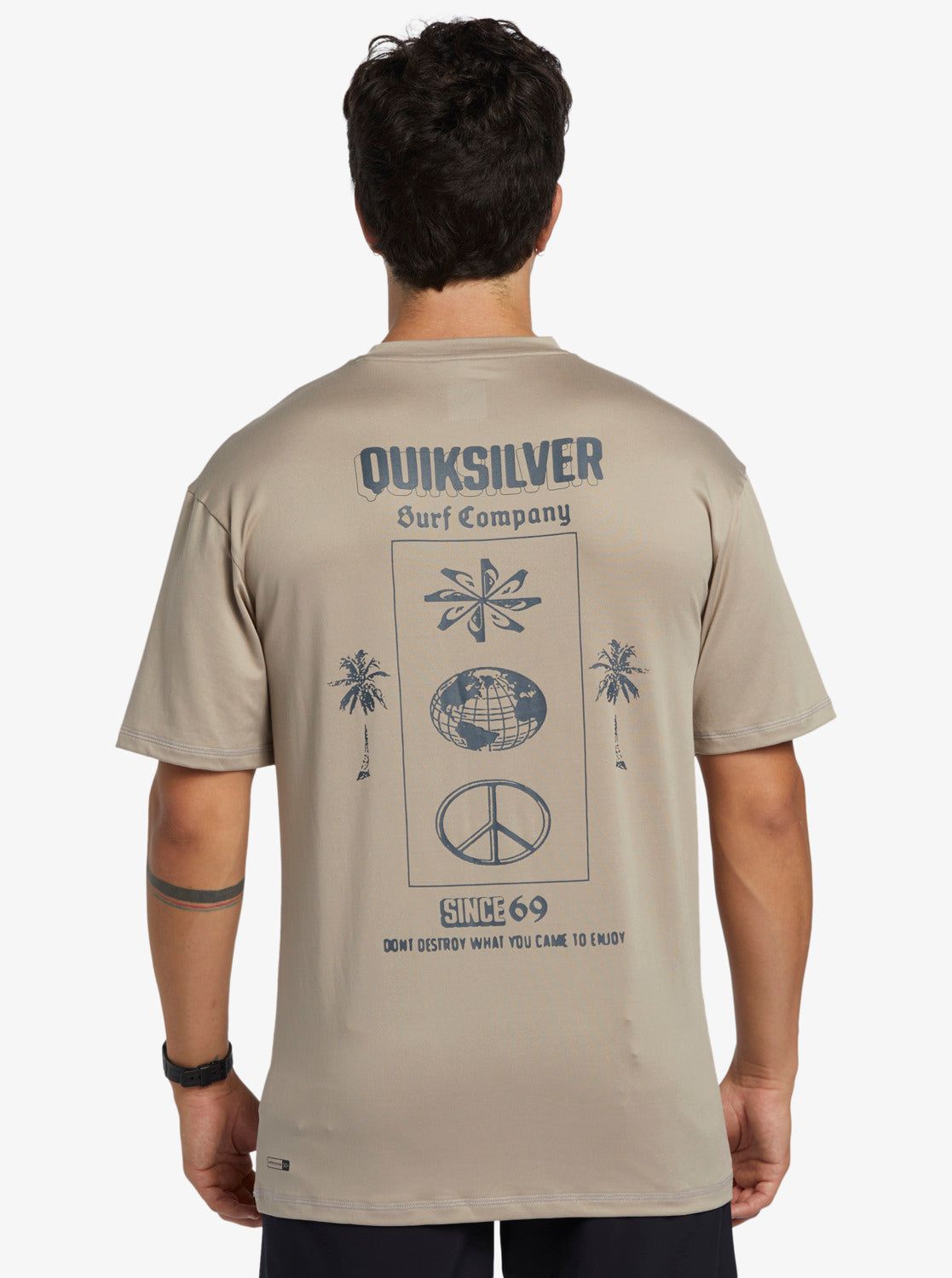 Mix Session UPF 50 Short Sleeve Surf Tee - Goat sold by Quiksilver product image thumbnail 5