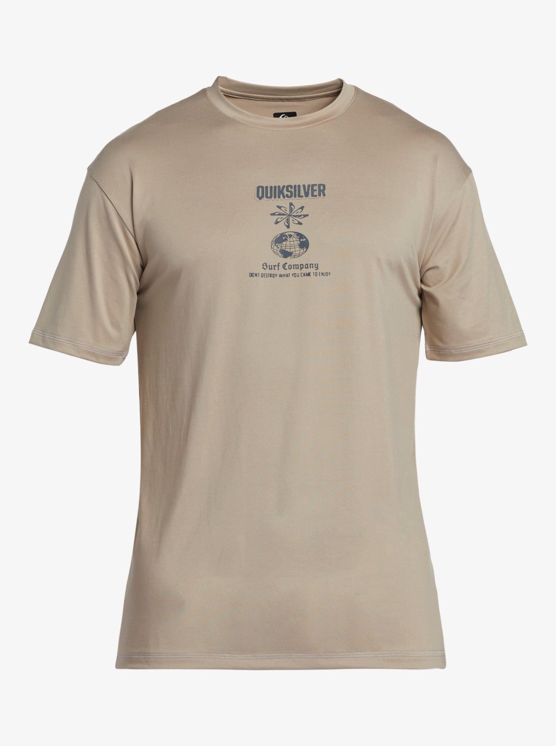 Mix Session UPF 50 Short Sleeve Surf Tee - Goat sold by Quiksilver