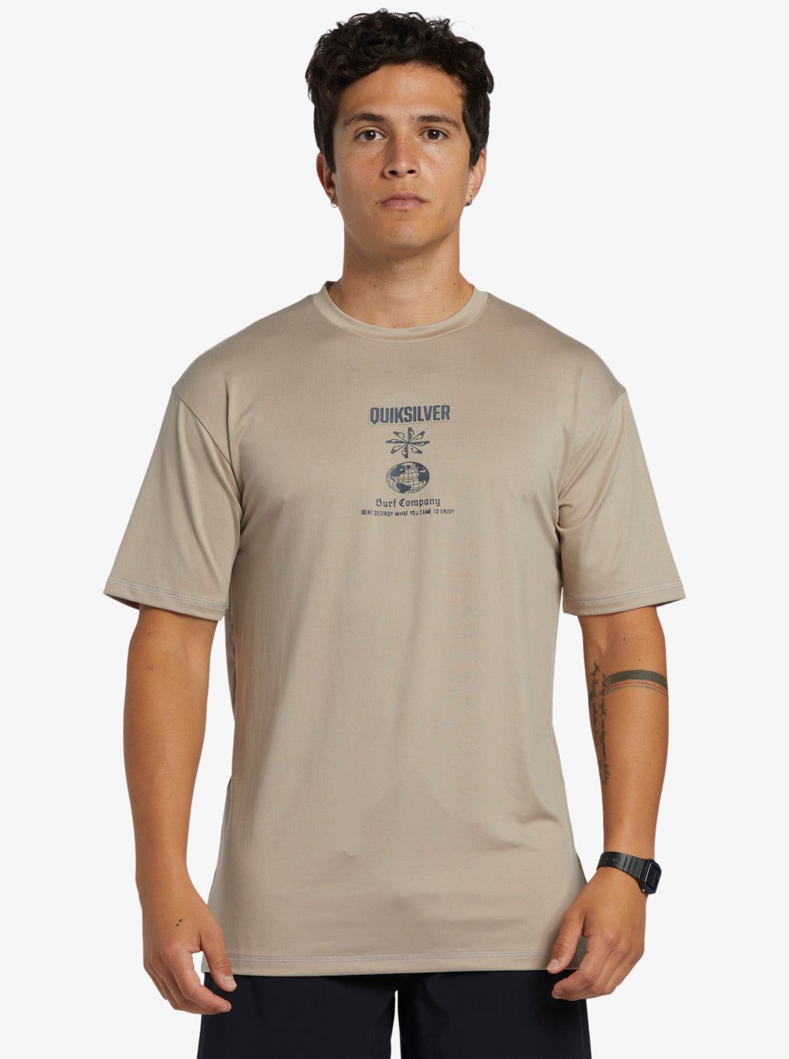 Mix Session UPF 50 Short Sleeve Surf Tee - Goat sold by Quiksilver product image thumbnail 3