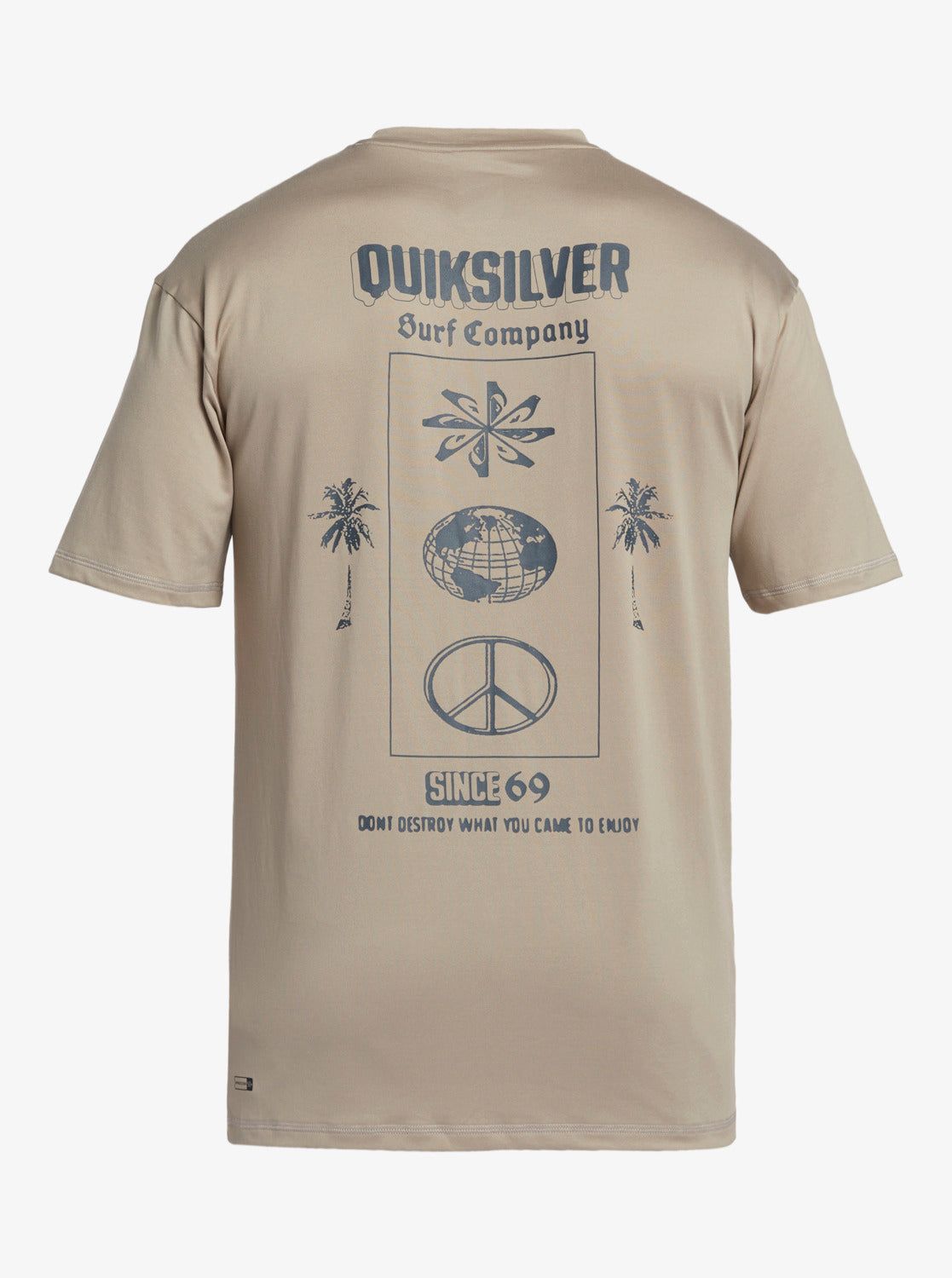 Mix Session UPF 50 Short Sleeve Surf Tee - Goat sold by Quiksilver product image thumbnail 2