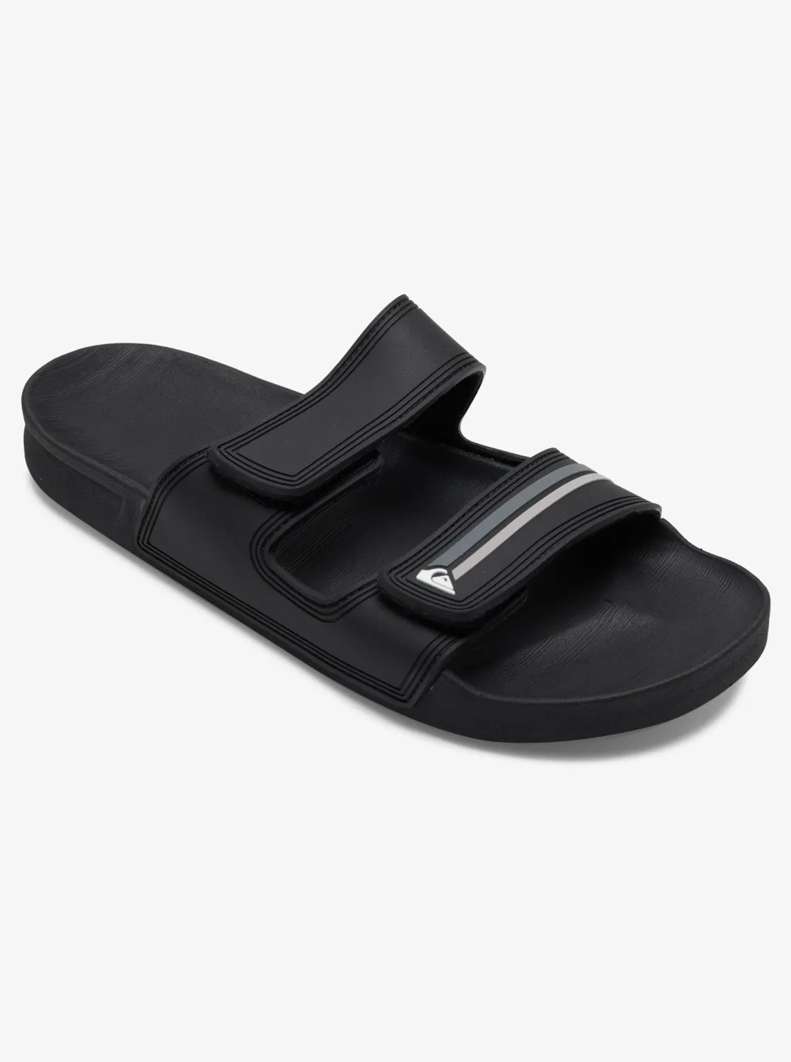 Rivi Double Adjust Sandals - Black/Grey/Black sold by Quiksilver
