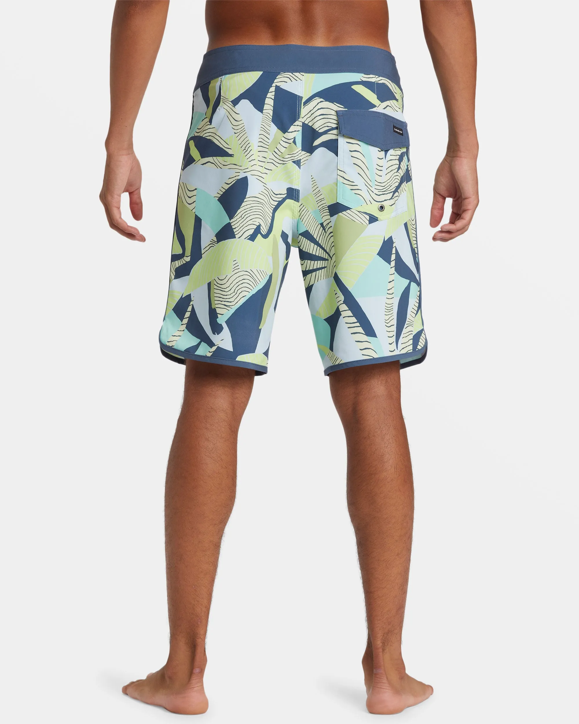 Surfsilk Scallop 19" Boardshorts - Aquifer sold by Quiksilver product image thumbnail 2