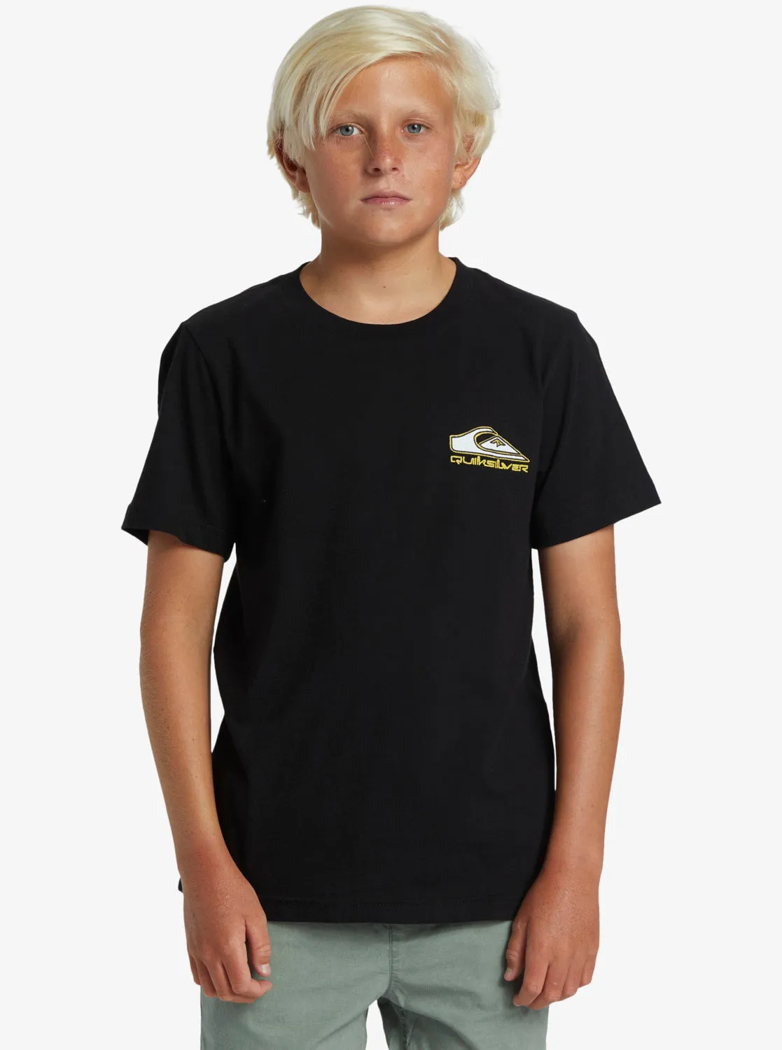 Boys 8-16 Step Up T-Shirt - Black sold by Quiksilver