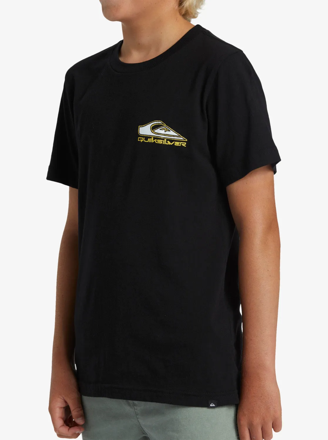 Boys 8-16 Step Up T-Shirt - Black sold by Quiksilver product image thumbnail 3