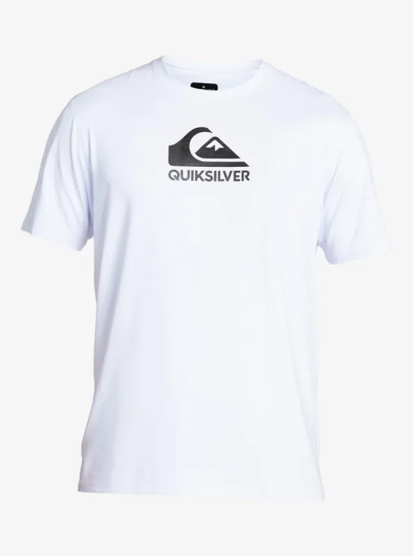 Solid Streak Short Sleeve Upf 50 Surf T-Shirt - White sold by Quiksilver
