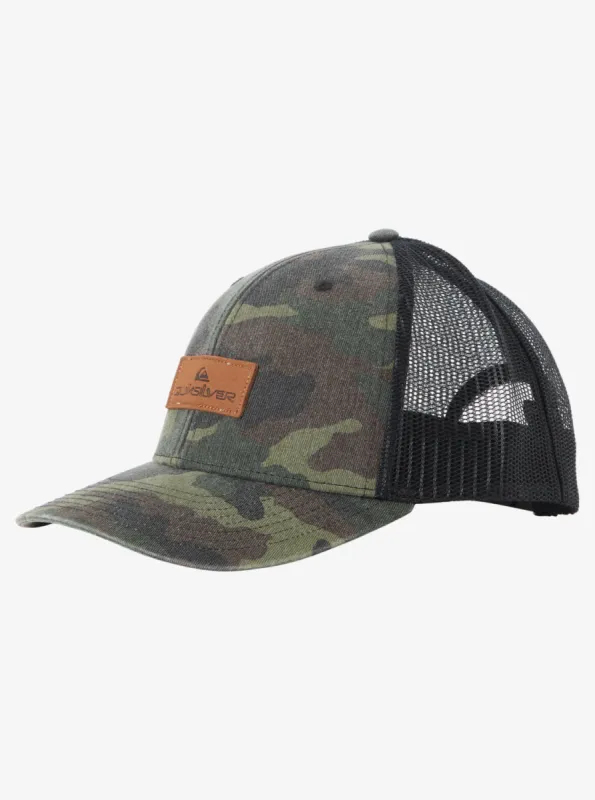 Down The Hatch Trucker Hat - Camo sold by Quiksilver