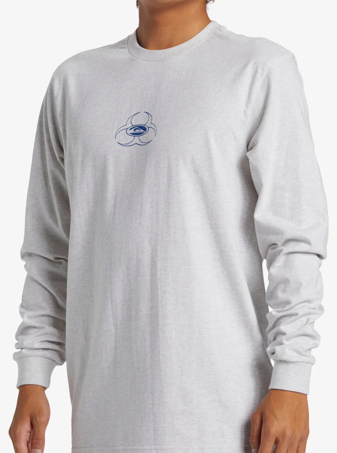 Bio Hazard Long Sleeve Saturn T-Shirt - Snow Heather sold by Quiksilver product image thumbnail 5