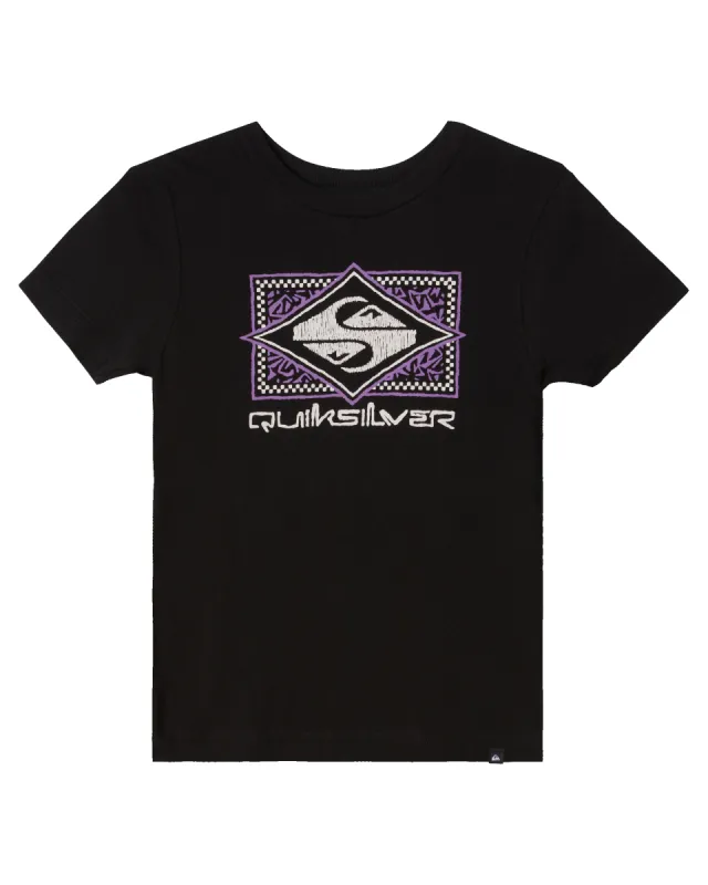 Boys 2-7 Black Flash Kt0 T-Shirt - Black made by Quiksilver