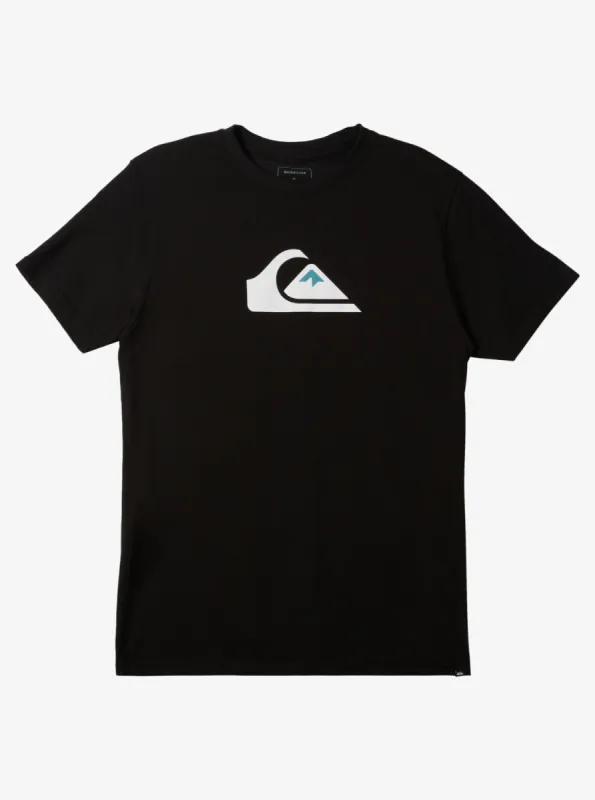 Comp Logo T-Shirt - Black sold by Quiksilver