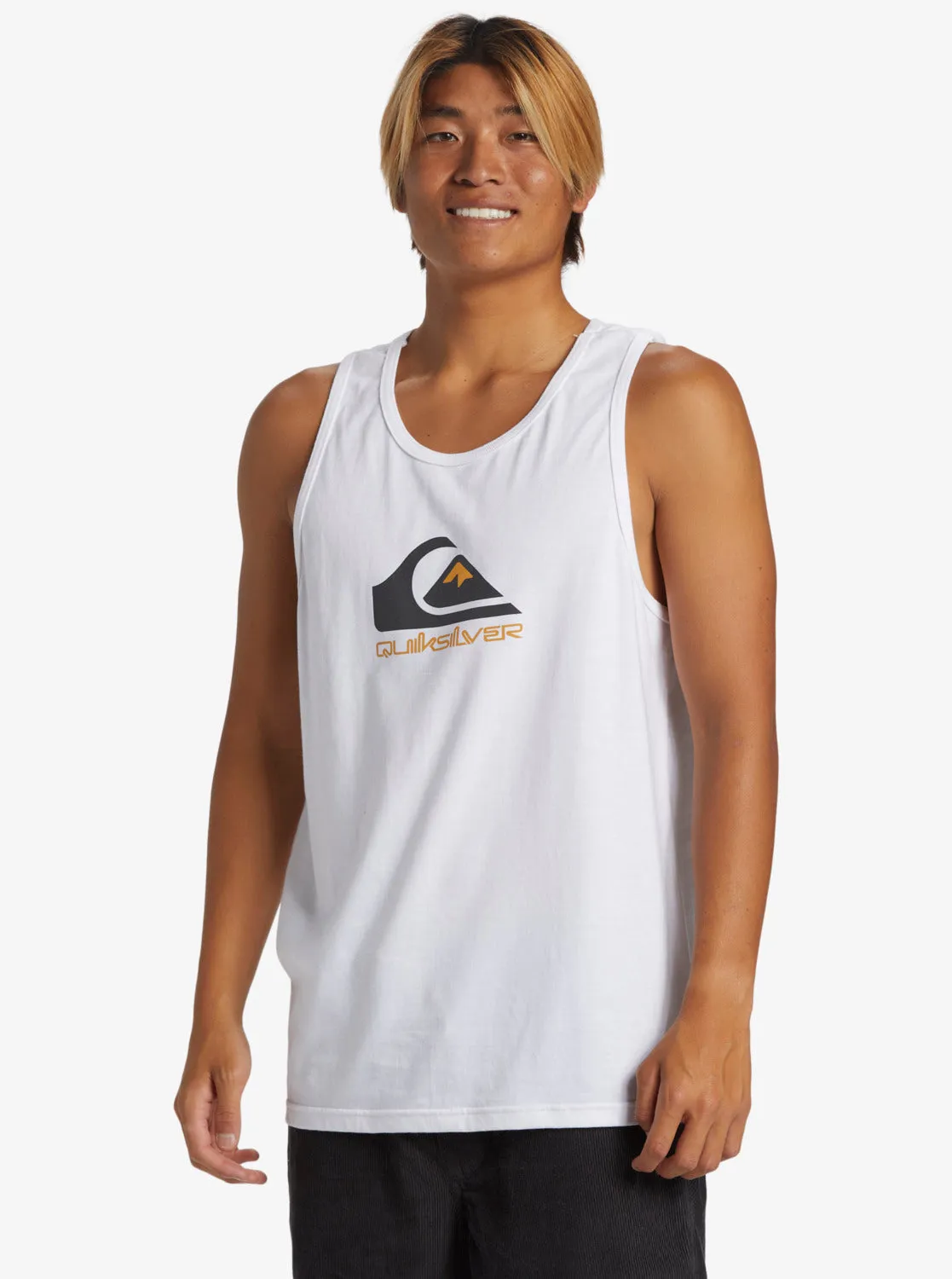Comp Logo Tank - White sold by Quiksilver product image thumbnail 2