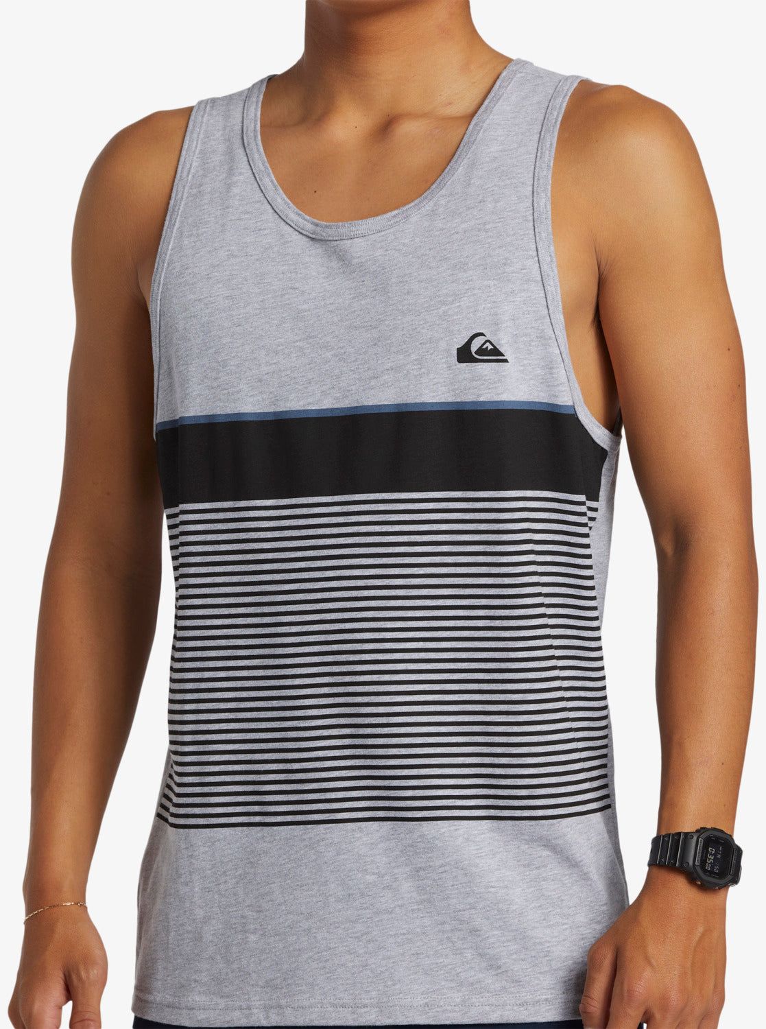 Tijuana Stripe Tank Top - Athletic Heather sold by Quiksilver product image thumbnail 5