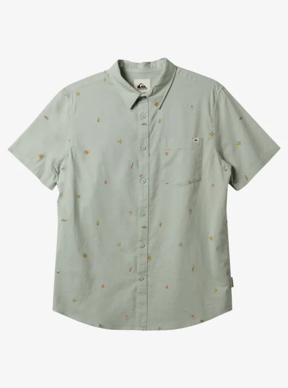 Boys 2-7 Apero Classics Short Sleeve Woven Shirt - Cloud Blue Aop Mix Bag Ss sold by Quiksilver