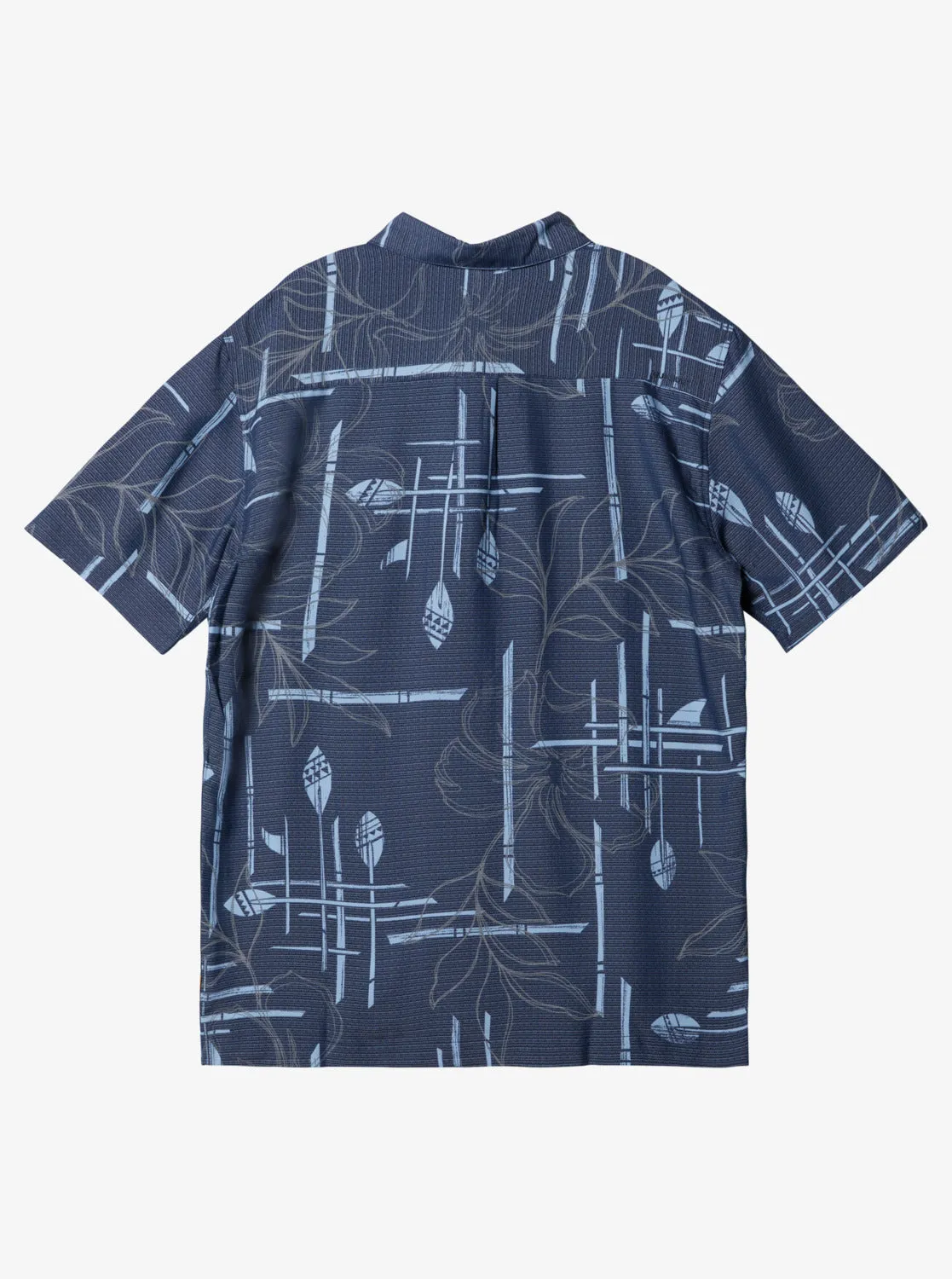 Waterman Paddle Out Short Sleeve Shirt - Navy Blazer sold by Quiksilver product image thumbnail 2