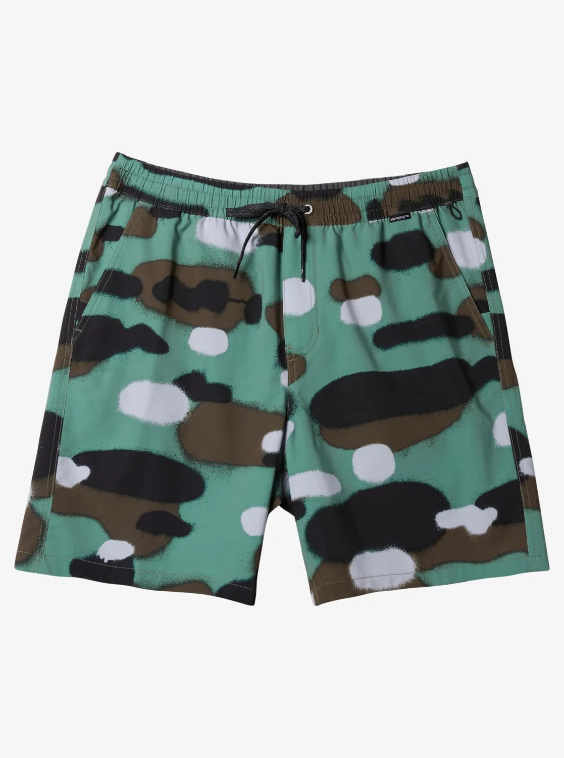 Taxer Print Amphibian 18" Hybrid Shorts - Camo sold by Quiksilver