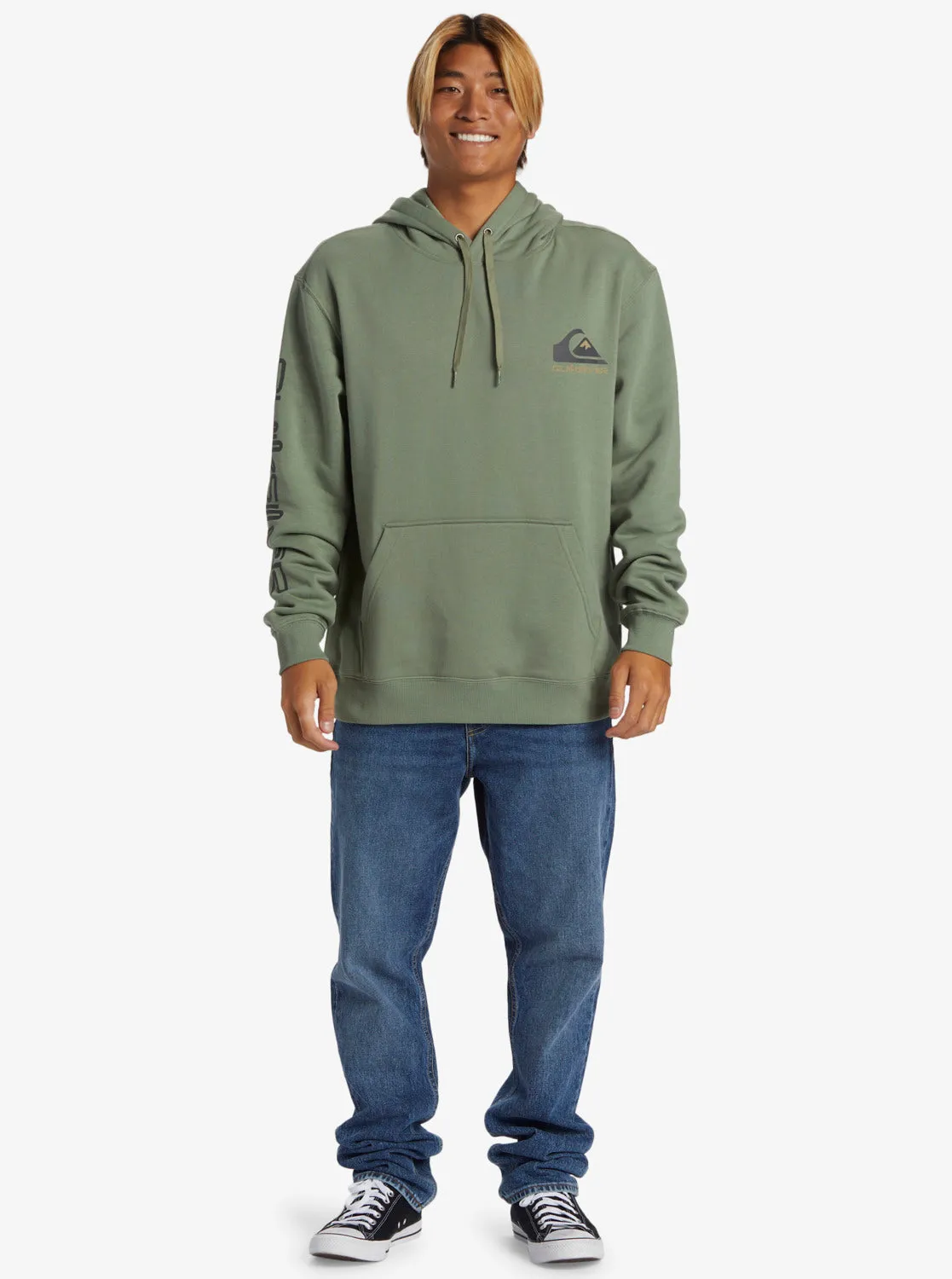 Omni Logo Hoodie - Sea Spray sold by Quiksilver product image thumbnail 4