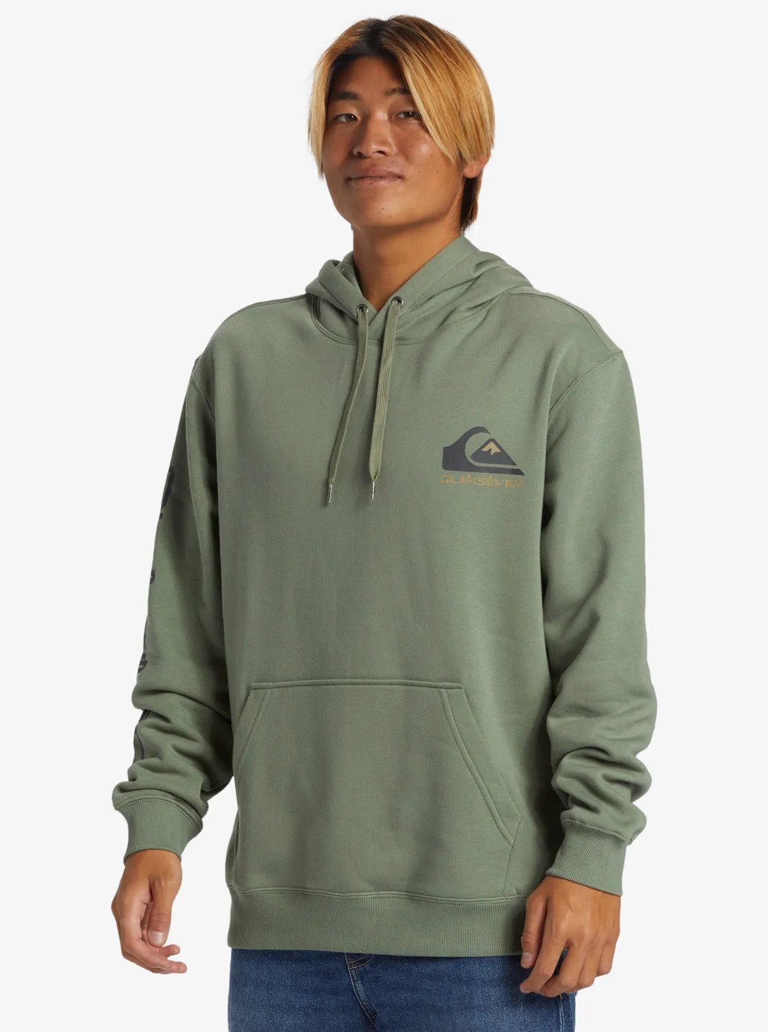 Omni Logo Hoodie - Sea Spray sold by Quiksilver product image thumbnail 2