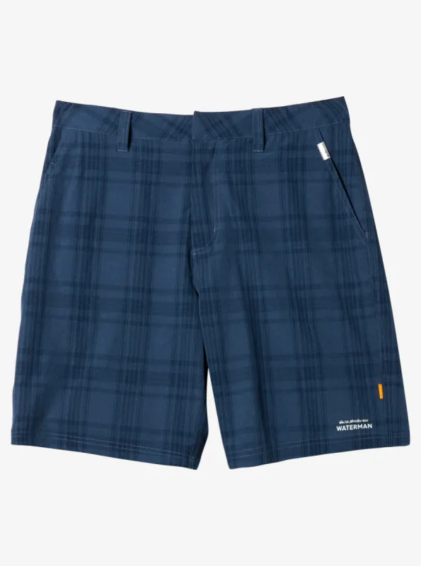 Waterman Bonzer Amphibian 19" Hybrid Shorts - Ensign Blue sold by Quiksilver