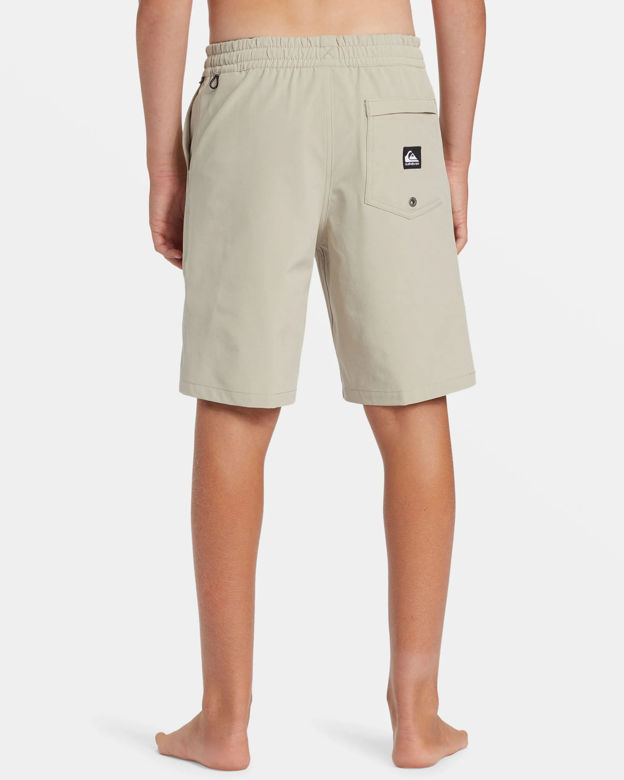 Boys 8-16 Taxer Amphibian 17" Hybrid Shorts - Plaza Taupe sold by Quiksilver product image thumbnail 4