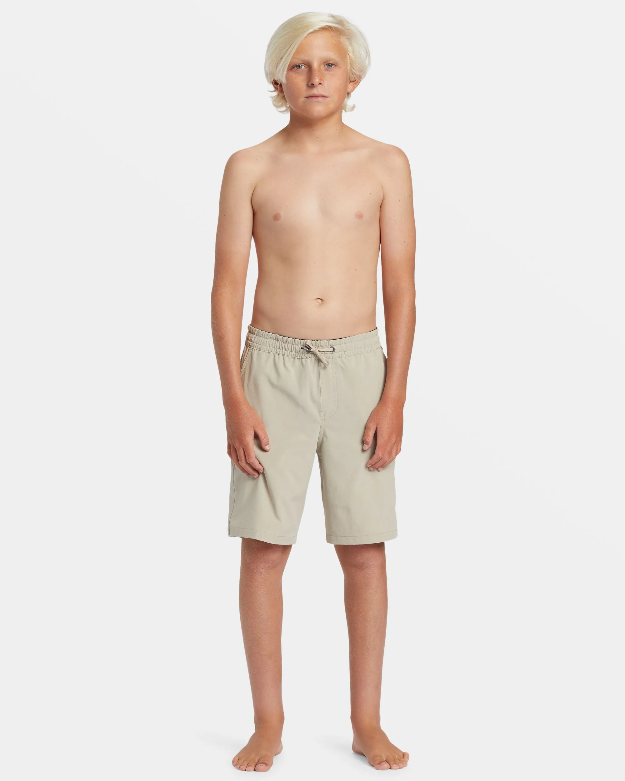 Boys 8-16 Taxer Amphibian 17" Hybrid Shorts - Plaza Taupe sold by Quiksilver product image thumbnail 5