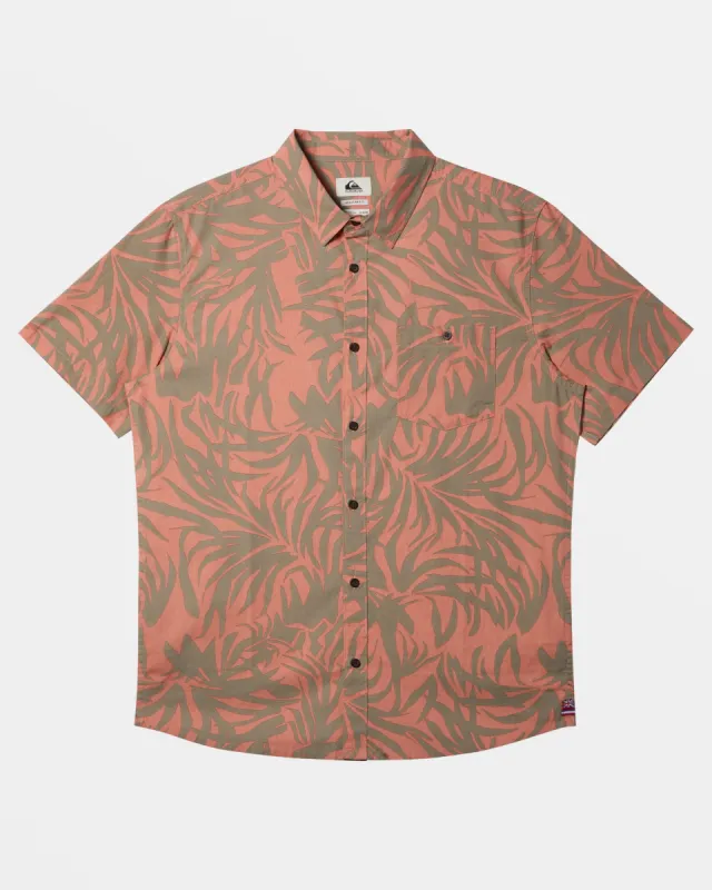 Hawaii Foliage Woven Hawaiian Shirt - Canyon Clay sold by Quiksilver