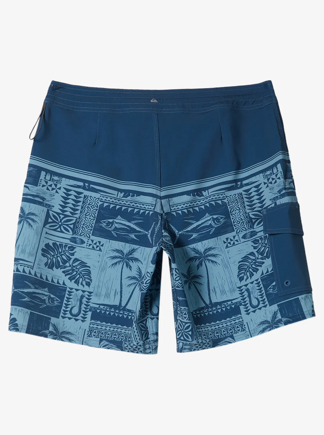 Waterman Jig Saw 19" Boardshorts - Jig Saw Ensign Blue sold by Quiksilver product image thumbnail 2