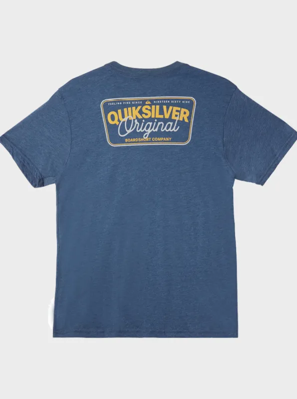 Adrenaline Spike Mod T-Shirt - Dark Denim Heather made by Quiksilver