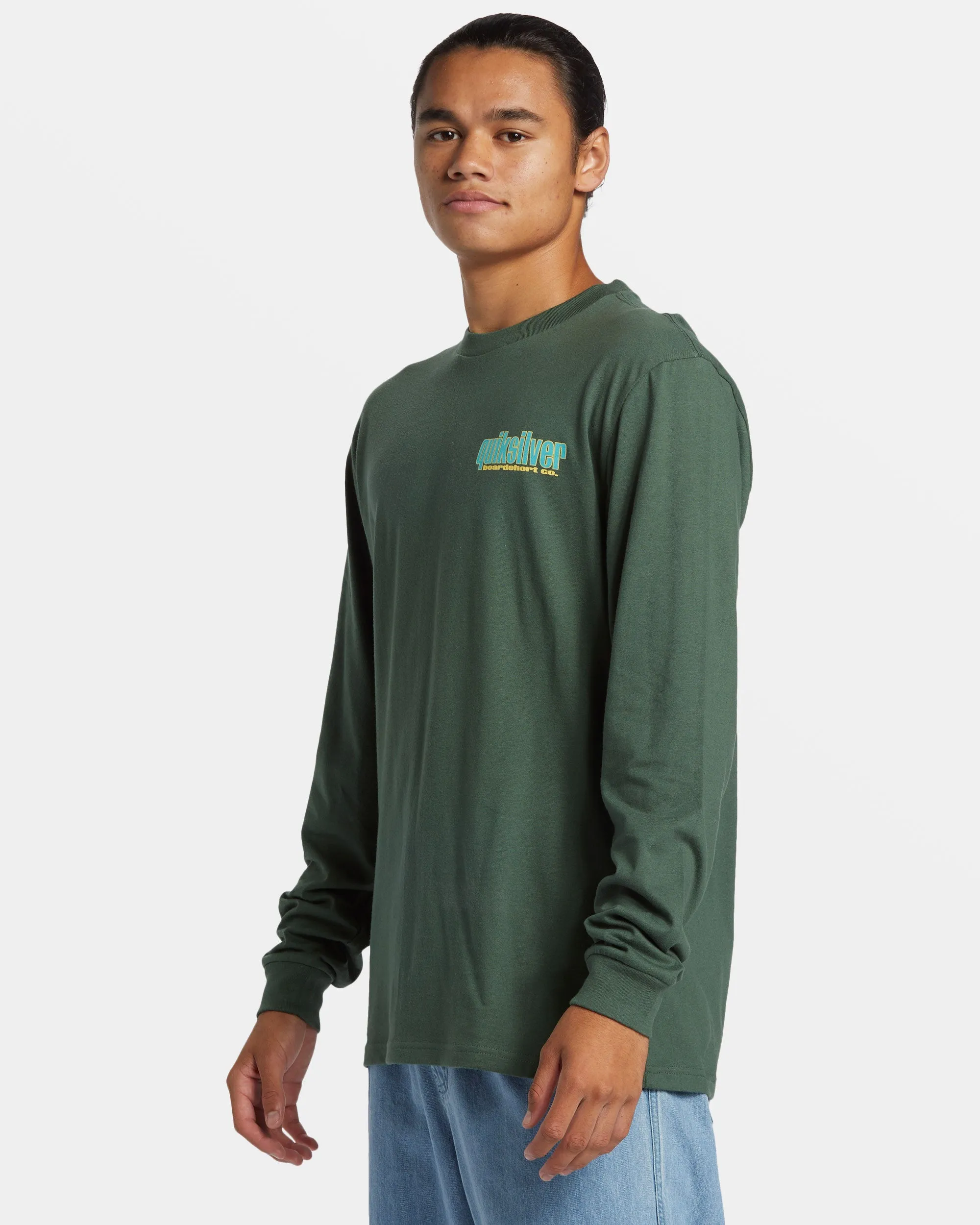 Three Tree Long Sleeve T-Shirt - Forest sold by Quiksilver product image thumbnail 4