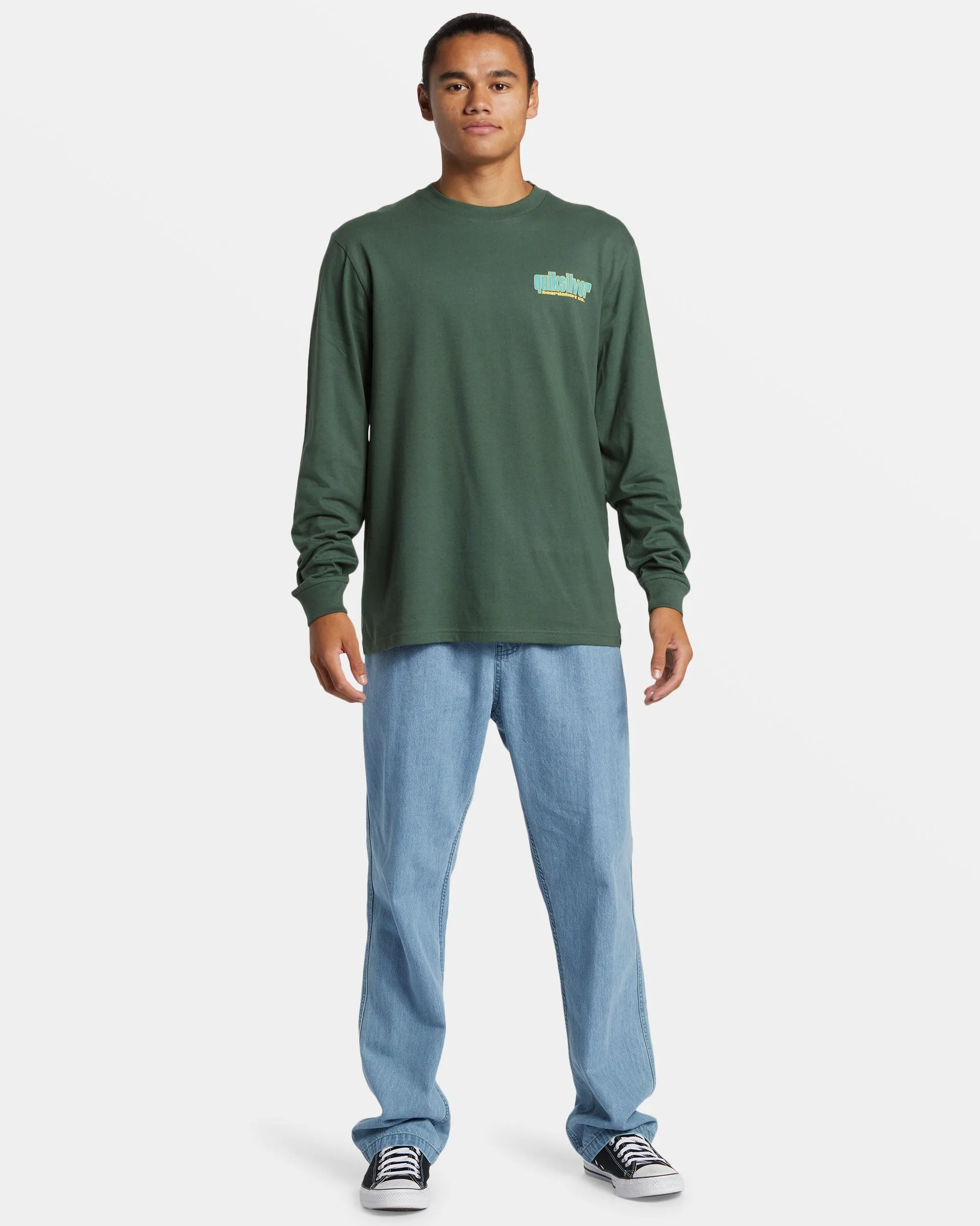 Three Tree Long Sleeve T-Shirt - Forest sold by Quiksilver product image thumbnail 3